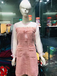 Váy dạ cho con bú Bamo Art