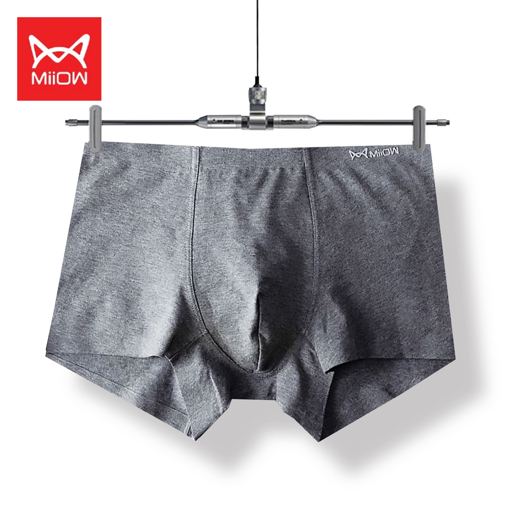 Hộp 3 quần sịp boxer nam cao cấp thun lạnh Miiow - M3880