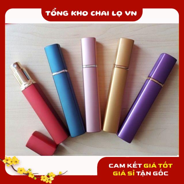 Lọ Chiết Nước Hoa ❤ SIÊU RẺ ❤ Lọ chiết nước hoa vuông nhôm 12ml đựng dầu thơm , phụ kiện du lịch