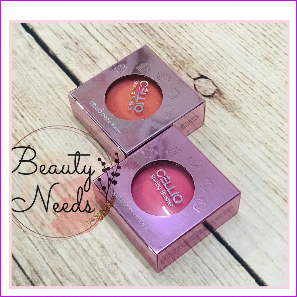 Phấn má hồng Cellio shining blusher