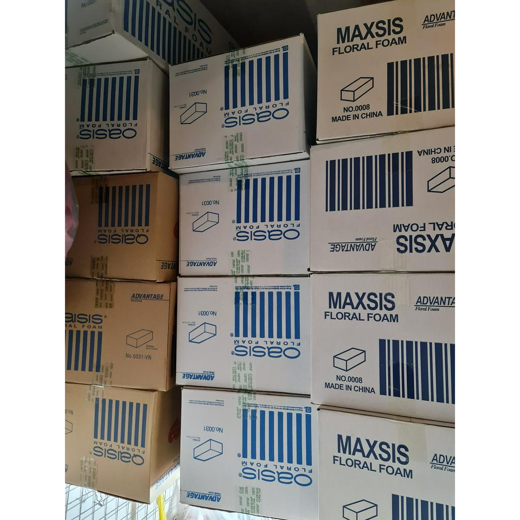 Thùng Xốp Xanh Oasis Cắm Hoa Tươi 20 Viên Loại 1 -Phụ kiện hoa Pinkshop Pk2050