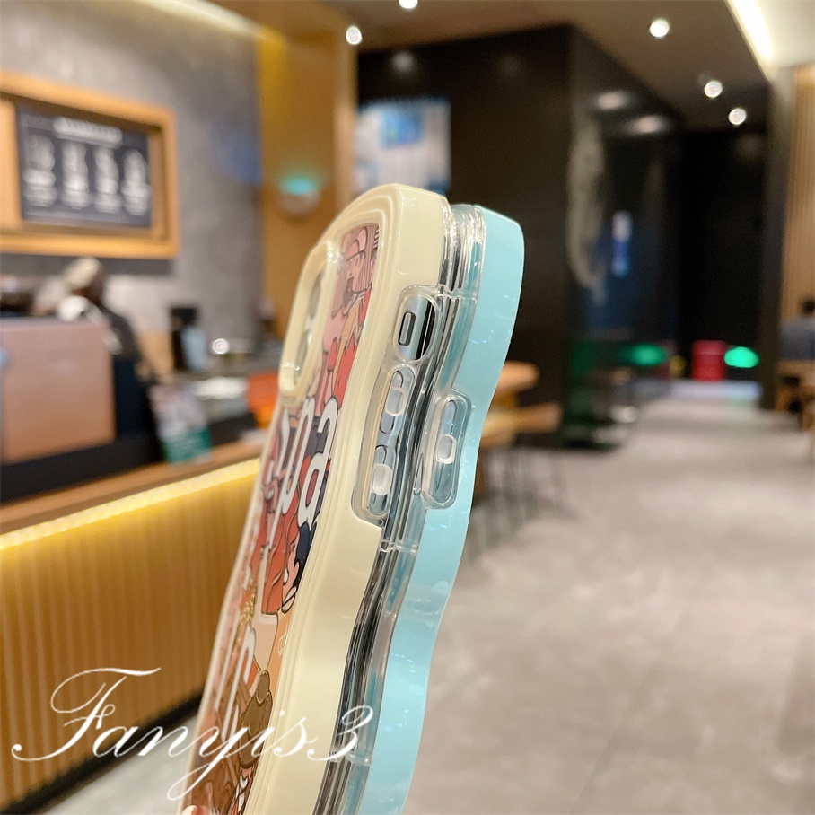 Ốp Điện Thoại Mềm Trong Suốt Họa Tiết Graffiti Cho iPhone 13 12 Mini 13 12 11 Pro Max X XR Xs Max