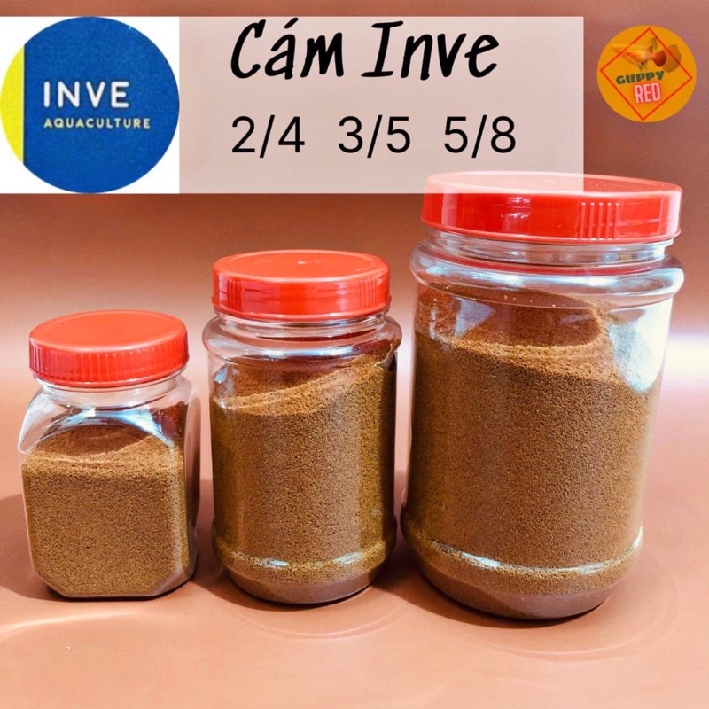 Cám Thái INVE NRD  2/4, 3/5, 5/8  cho cá guppy,betta