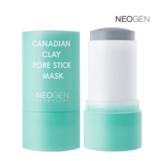 Thanh Lăn Giảm Mụn Đầu Đen Neogen Canadian Clay Pore Stick Mask 28g