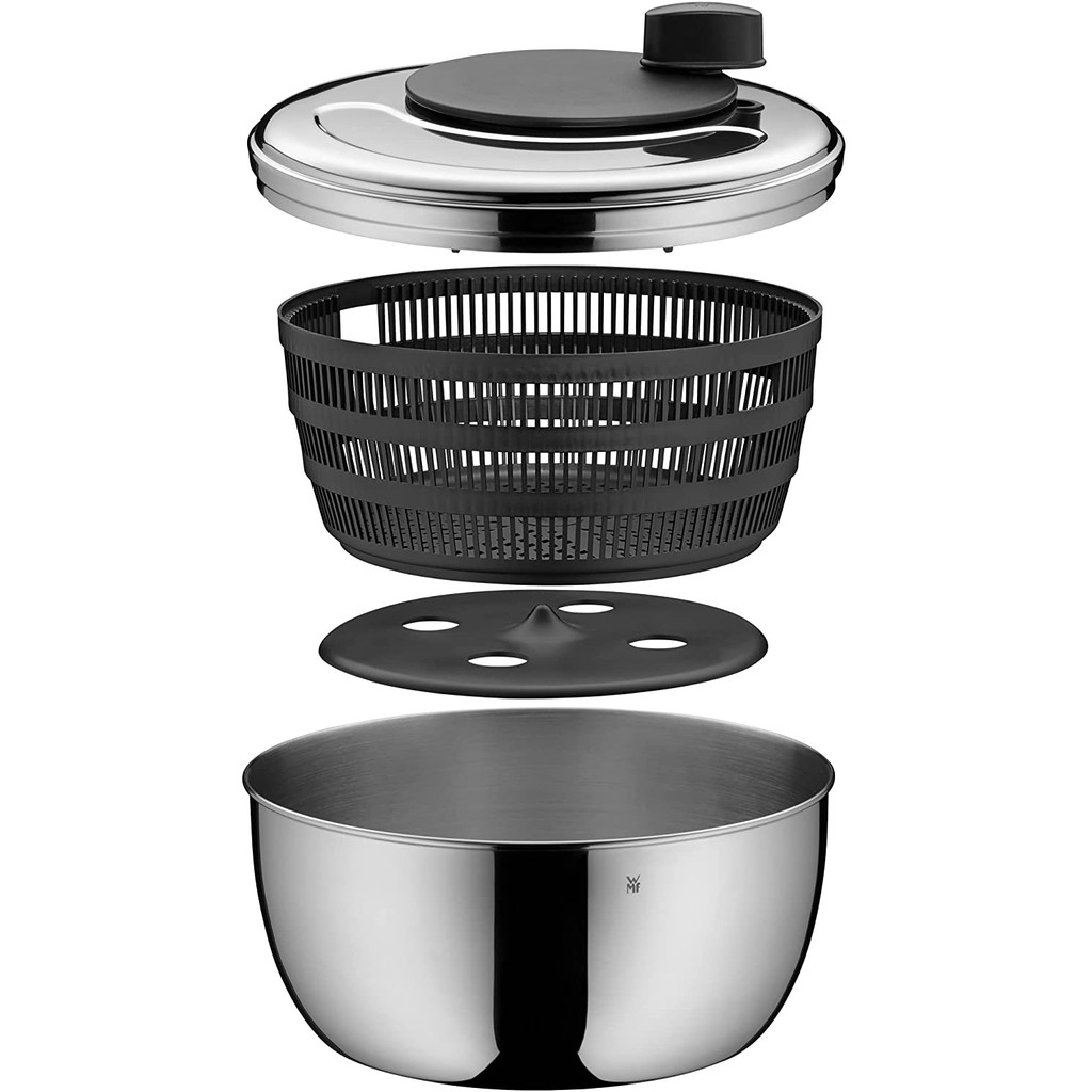 Rổ quay rau WMF Gourmet Saladschleuder Inox [nhập Đức chính hãng]