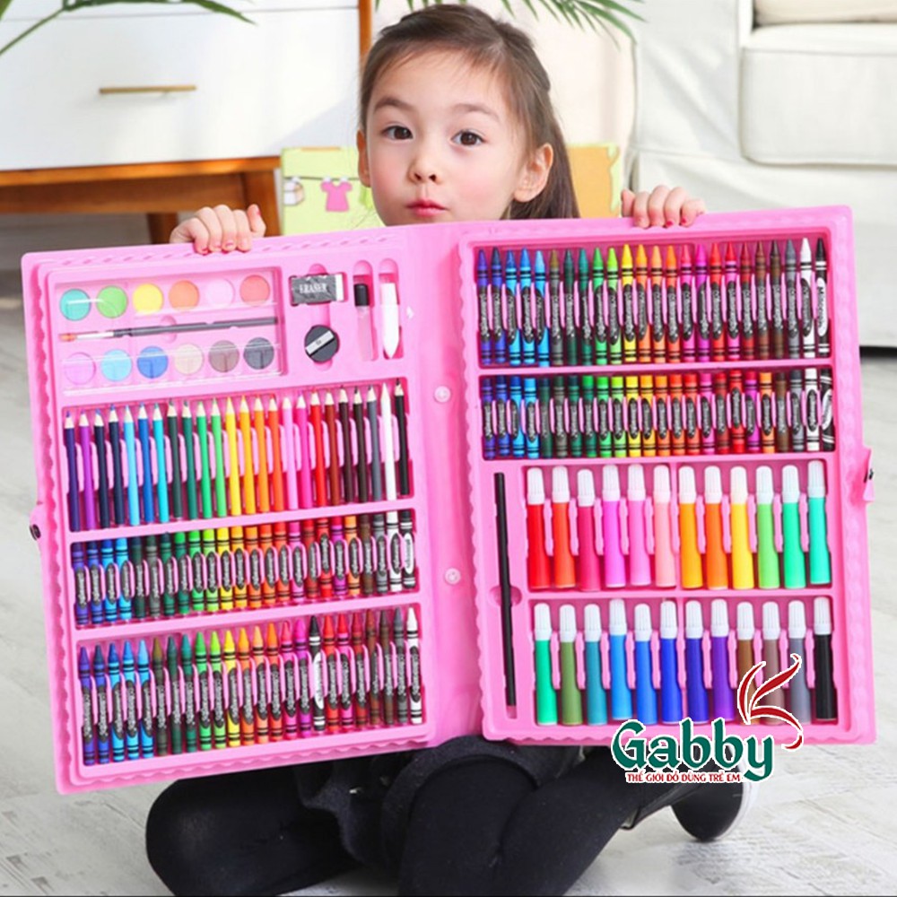 Bộ Dụng Cụ Tô Màu Đa Năng Cho Bé