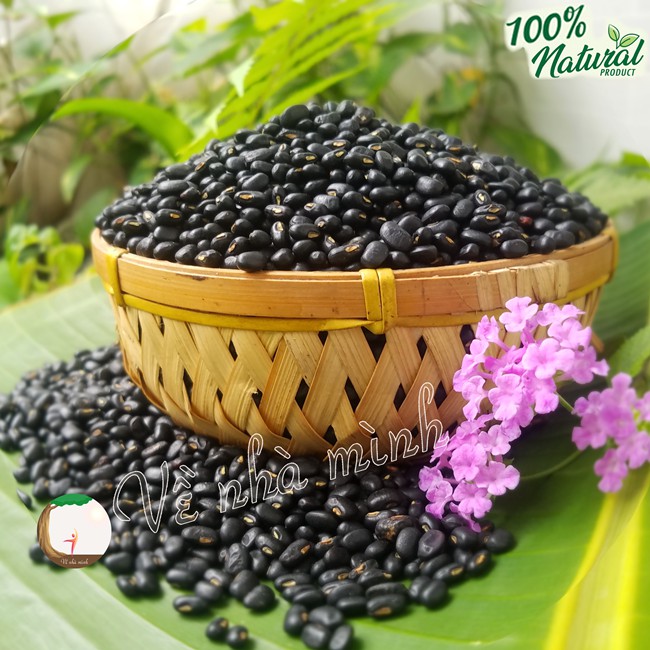 ĐẬU ĐEN XANH LÒNG THUẦN CHỦNG HỮU CƠ TỰ NHIÊN 100% 300g-500g  dùng nấu chè, làm giá đậu, làm bánh & sữa...