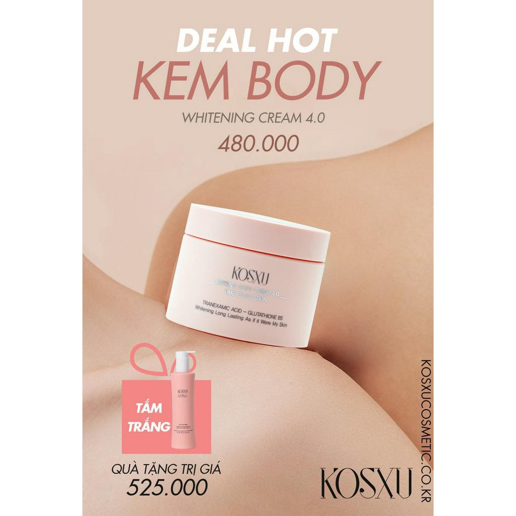 COMBO KEM BODY + TẮM TRẮNG KOSXU