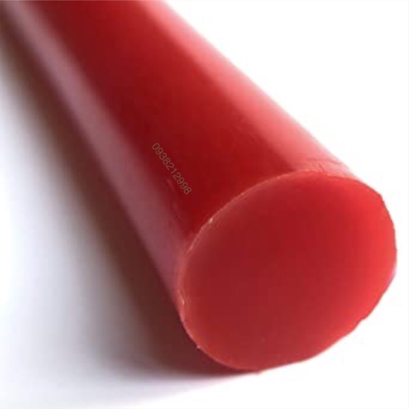 Nhựa pu đỏ dài 50cm phi :20mm,25mm,30mm,35mm,40mm,45mm,50mm,60mm,70mm,80mm
