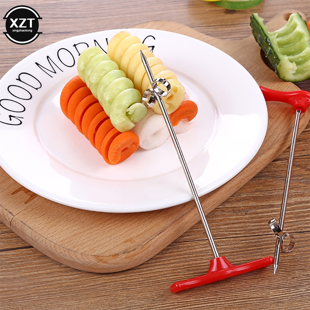 Dụng Cụ Cắt Rau Củ Quả Hình Xoắn Ốc Tiện Lợi