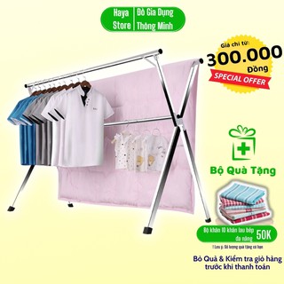 Giàn Phơi Quần Áo Thông Minh, Gấp Gọn, Chất Liệu Bằng Inox, Model 2021 Cải Tiến Tăng Chiều Cao, Có Bánh Xe