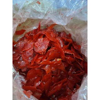 Mứt gừng đỏ thái sẵn - nguyên liệu làm trung thu thập cẩm