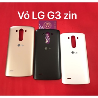 Vỏ lg g3 zin-mới 100%. nắp lưng đậy pin