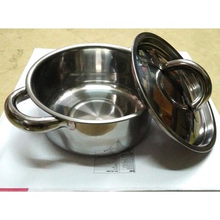 Nồi inox dày dặn size 16cm