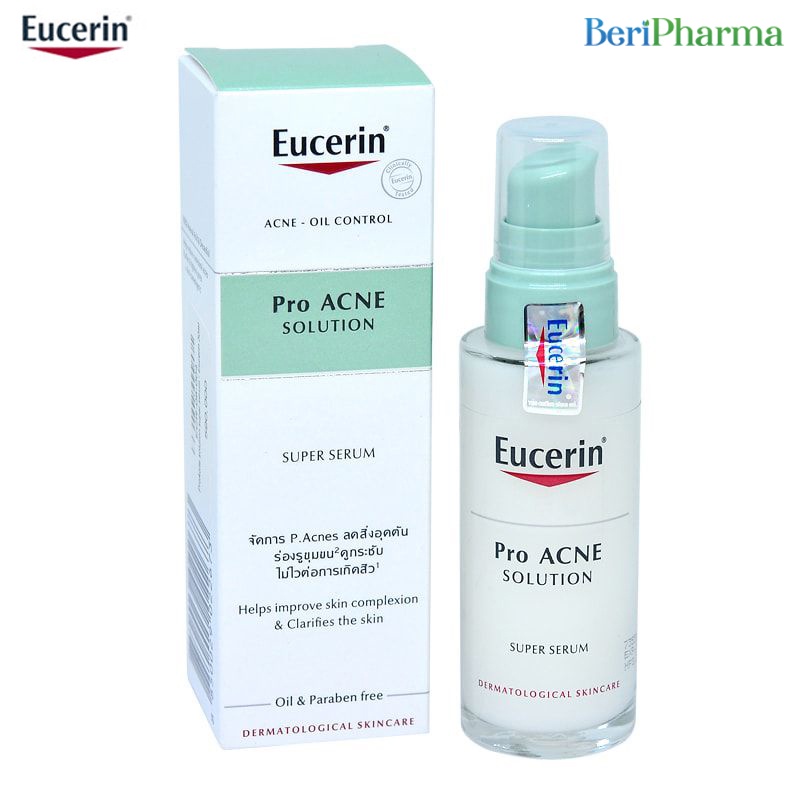 Eucerin Tinh Chất Cho Da Mụn Proacne Solution Super Serum 30ml