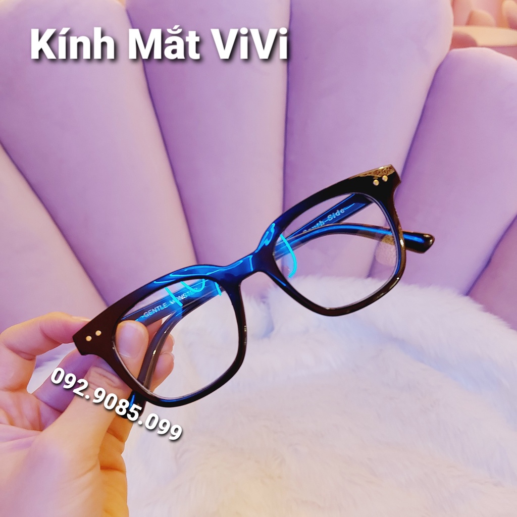 Gọng kính cận chữ nhật Nam Nữ Gm ss V331 - Kính thời trang 0 độ hàn quốc - Nhận cắt cận viễn loạn