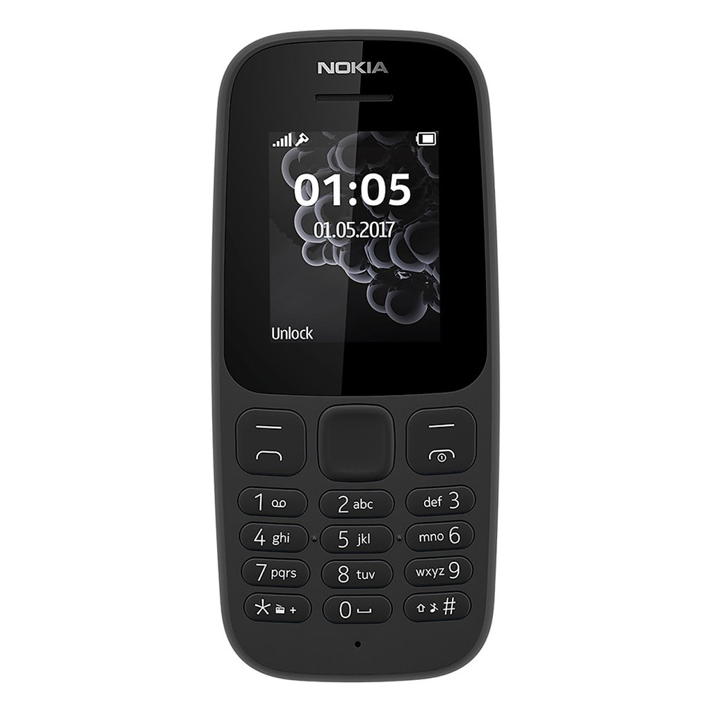 Combo 3 Chiếc Điện Thoại Nokia 105 (2016), 105 (2017), 101 Bản 2 Sim Zin Kèm Pin Sạc