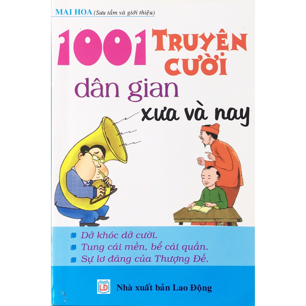 Sách - 1001 Truyện cười dân gian xưa và nay (Nhỏ)