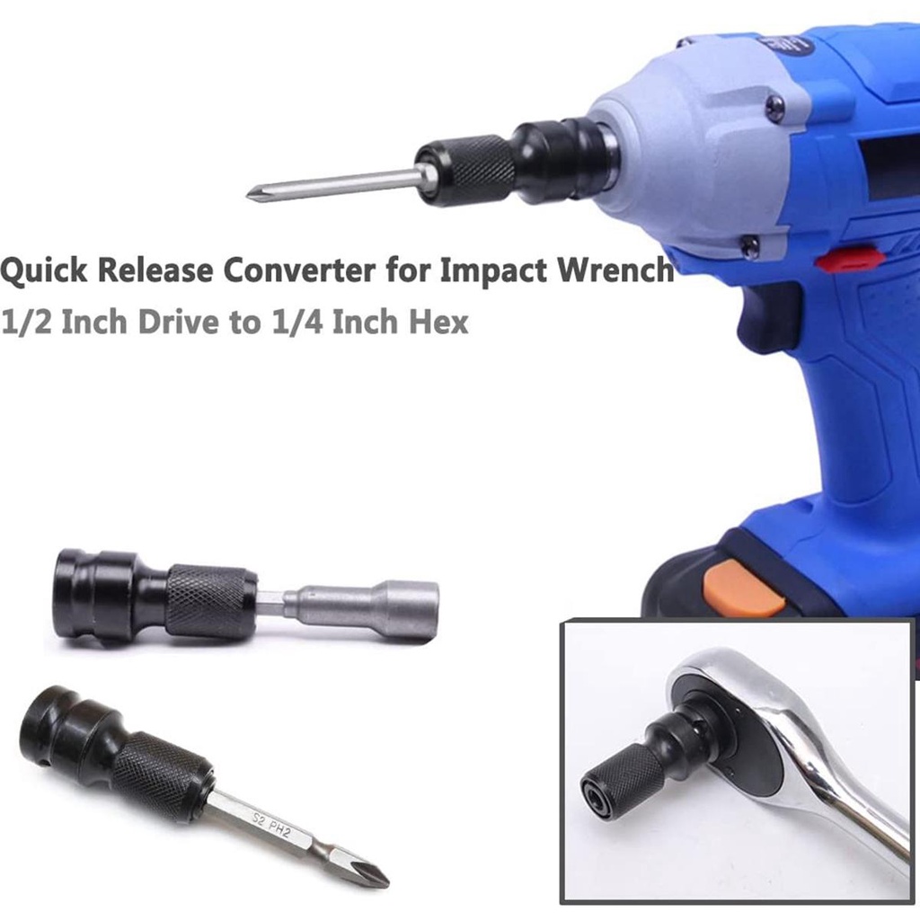 ELLSWORTH Cờ Lê Lục Giác 1 / 2 Inch Đầu Vuông 1 / 4 Inch Chuyên Dụng