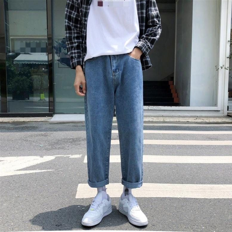 Quần Baggy Jean nam dáng suông rộng TR02 - Hottrend 2022 - [CÓ SẴN] tại PATADOSHOP