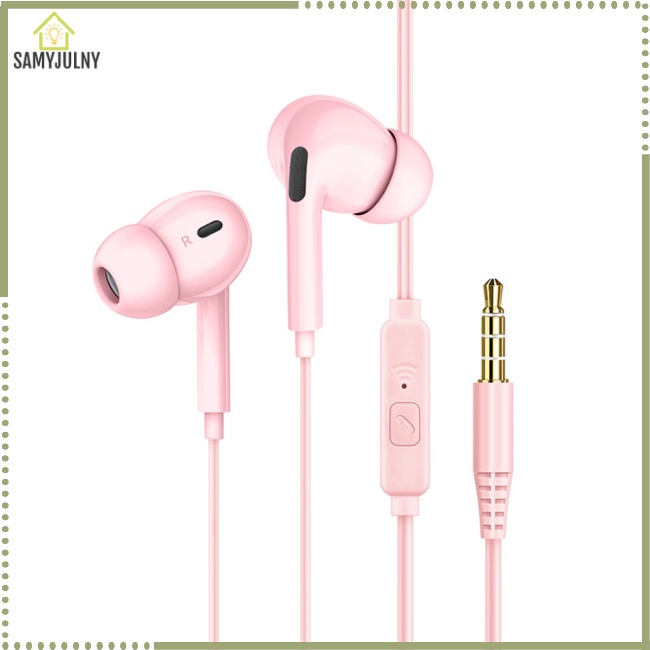 Tai Nghe Nhét Tai Âm Thanh Siêu Trầm Jack 3.5mm Có Micro Chuyên Dụng Chơi Game