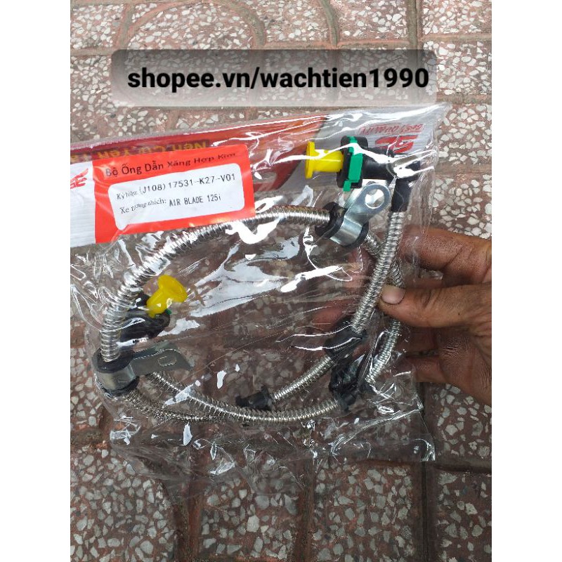 Ống dẫn xăng xe ab 125 2013-2015 hợp kim