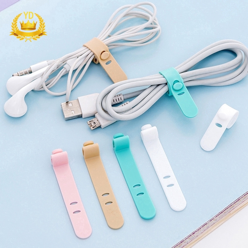 Set 4 phụ kiện quấn gọn dây cáp/ tai nghe tiện dụng