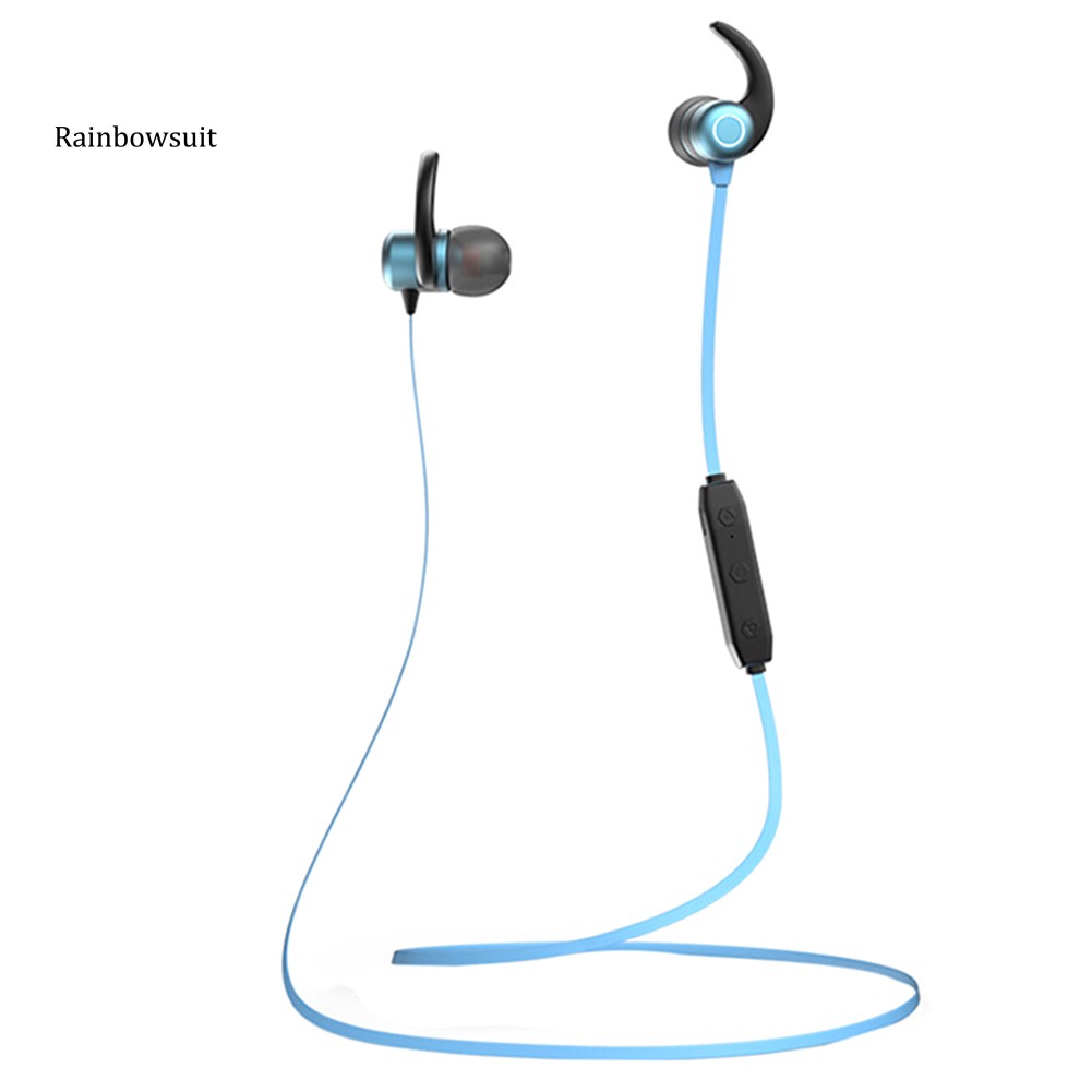 Tai Nghe Bluetooth Thể Thao Dạng Dây Vòng Sau Cổ Có Tích Hợp Nam Châm