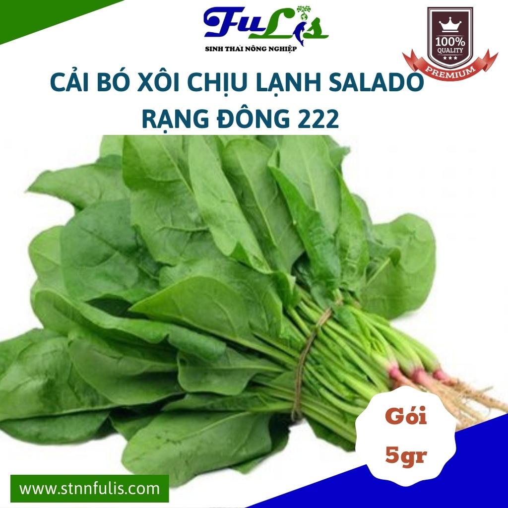Hạt Giống Cải Bó Xôi OP - Cải Bó Xôi Chịu Lạnh  - Cây Rau Giàu Chất Dinh Dưỡng Phát Triển Nhanh - stnnfulis