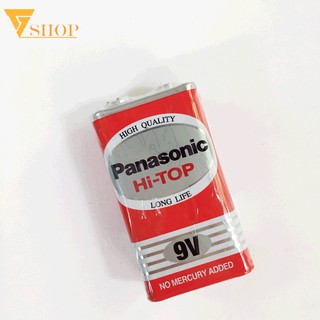 1 Viên Pin Panasonic 9V Cacbon Chính Hãng