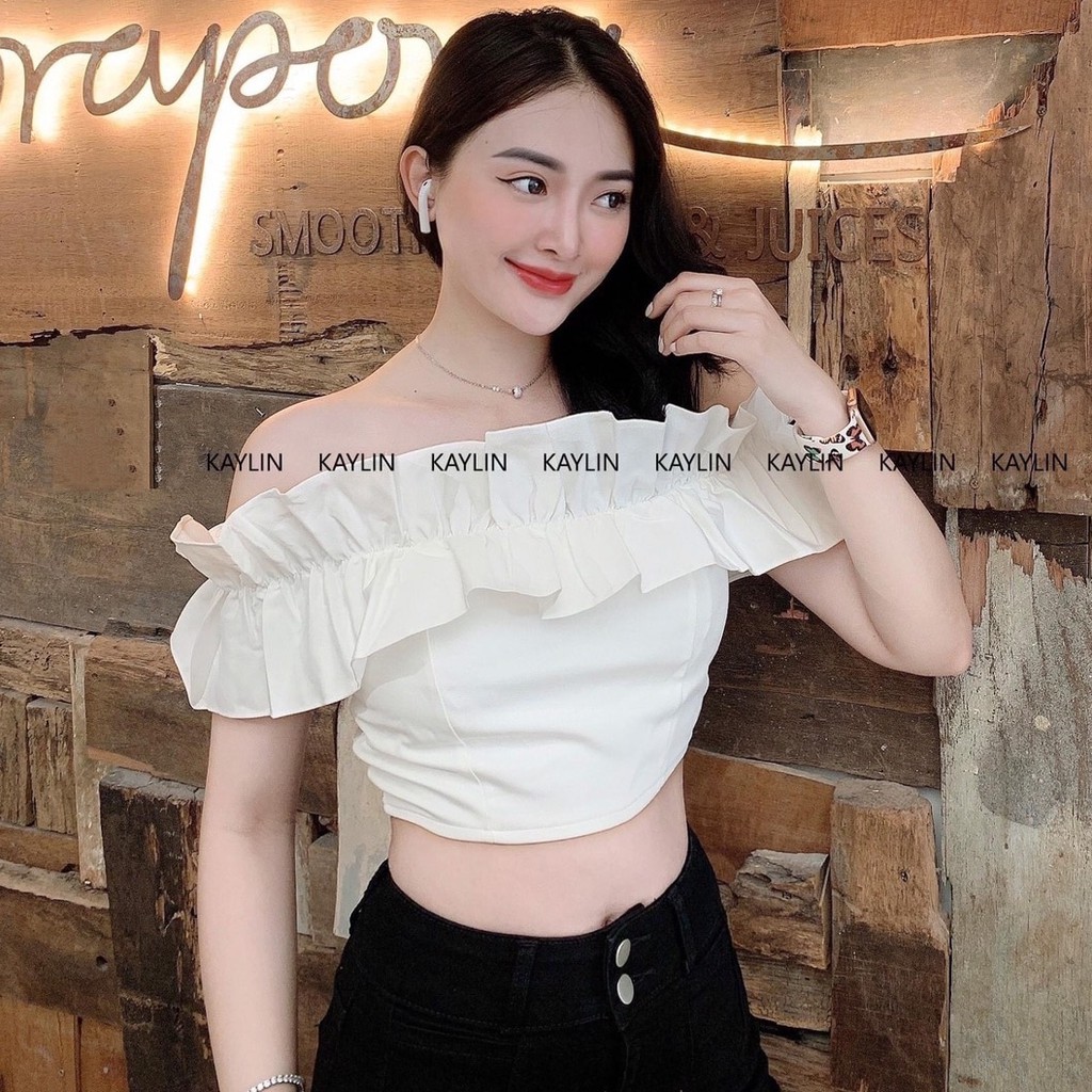 Áo kiểu trễ vai