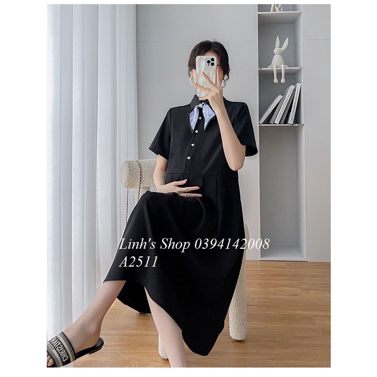 Váy Bầu Đầm Bầu Xinh A2511