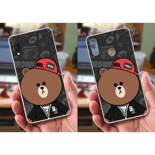 Ốp lưng Huawei Nova 3i (dẻo viền trắng trong) - Hình Gấu Thỏ