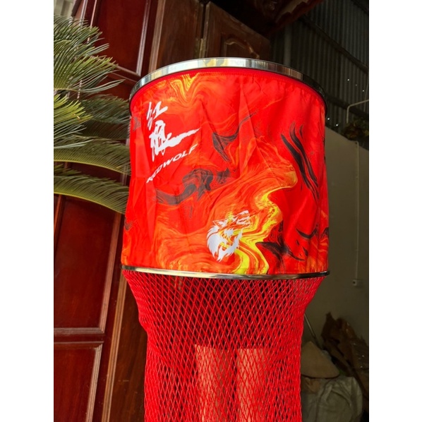 Rọng đựng cá Redwolf đỏ chuyên săn hàng