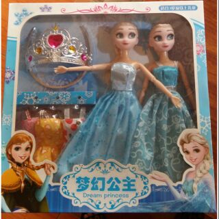 Búp bê elsa kèm phụ kiện