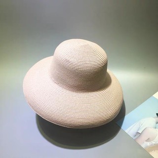 Mũ Cói Lồng Đèn Trơn Đầu Tròn