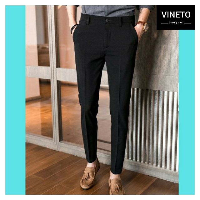 Quân Âu Nam Cao Cấp vải Lụa Co Giãn Chống Nhăn Kiểu Dáng Hàn Quốc | BigBuy360 - bigbuy360.vn