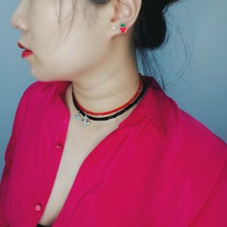 Sơmi lụa hồng cánh sen