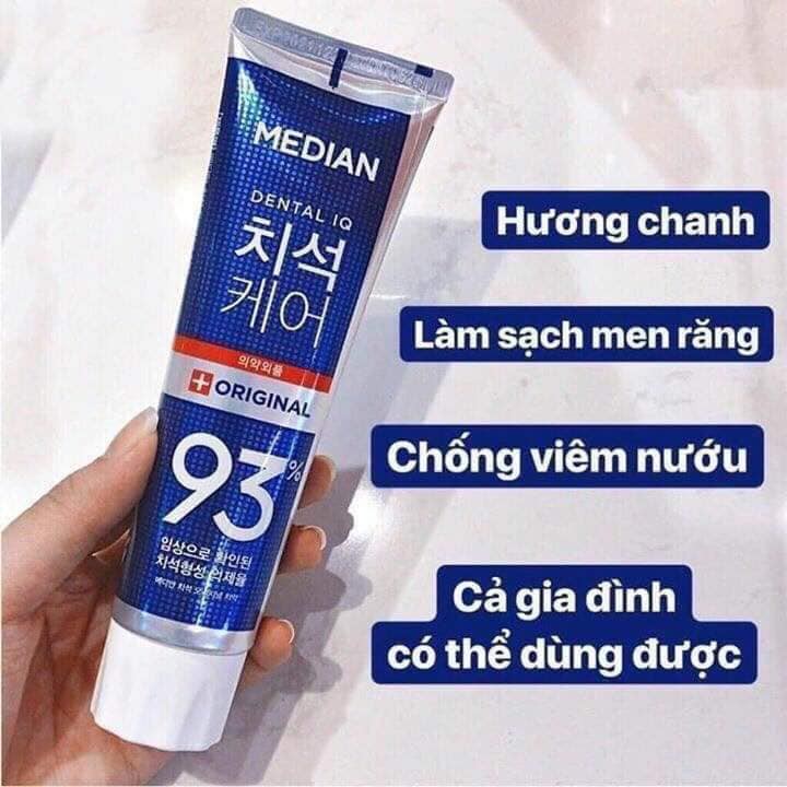 Kem Đánh Trắng Răng MEDIAN 93% Tooth-Paste 120gr