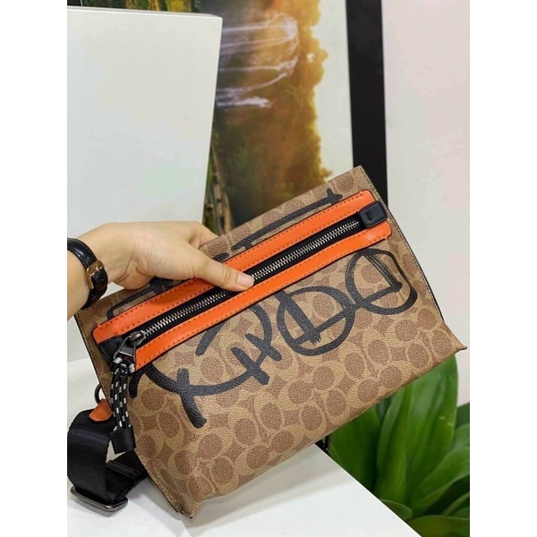 [Hàng đẹp] Túi chéo nam thời trang, Clutch nam bảng to đủ màu chuẩn đẹp