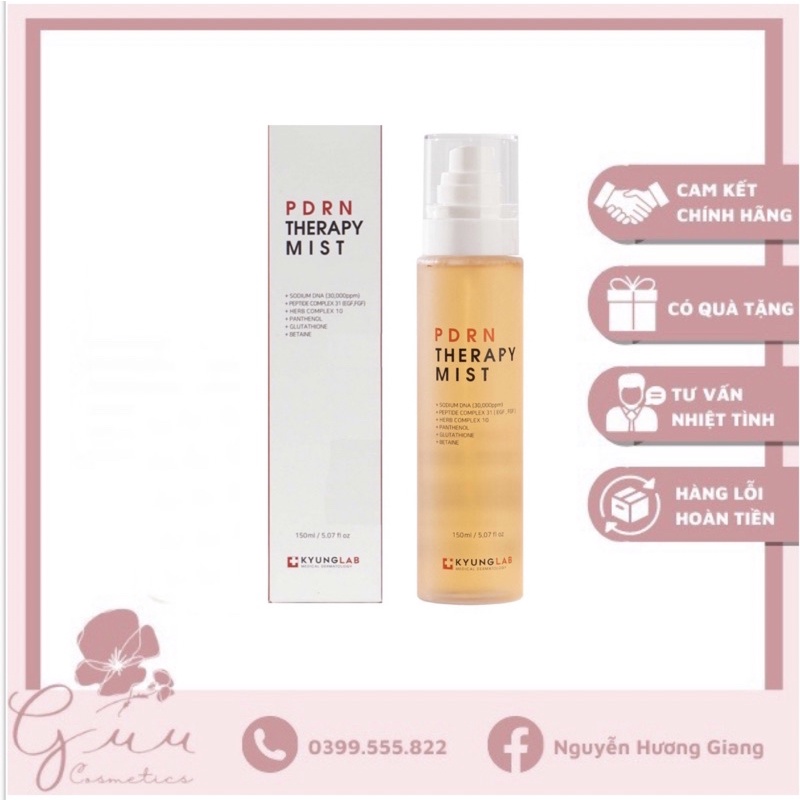 Xịt dưỡng tế bào gốc KyungLab PDRN Therapy Mist 150ml