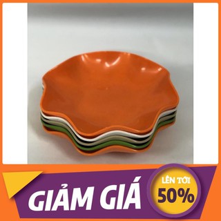 [CỰC HOT] 5 đĩa nhựa hoa to cao cấp - 22x4.8 cm giá rẻ