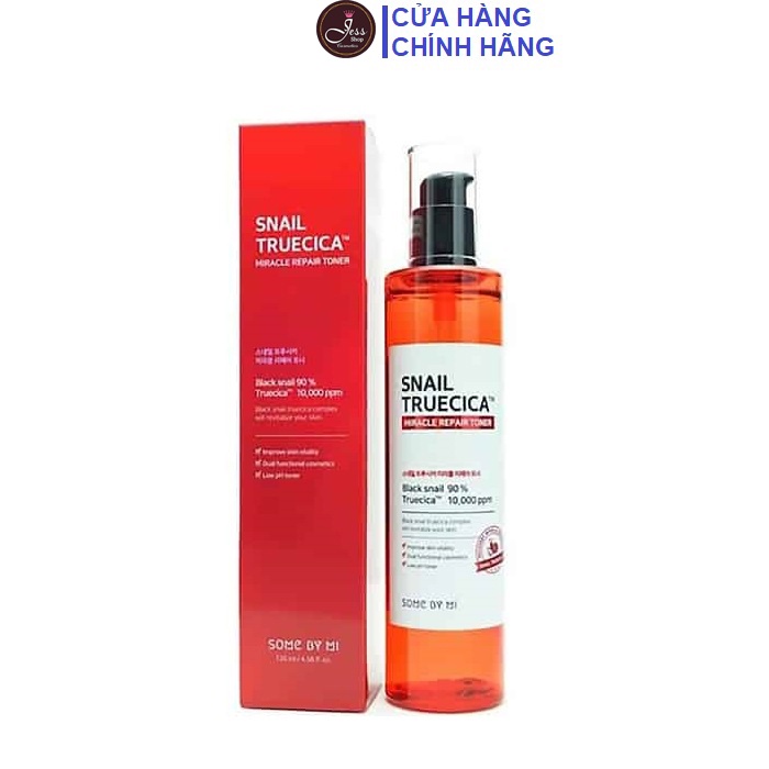 Nước Hoa Hồng Phục Hồi Da Some By Mi Snail Truecica Miracle Repair 135ml