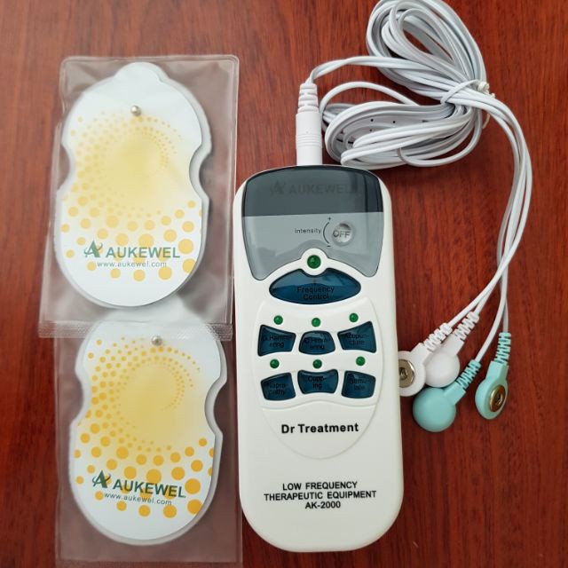 Dây massage xung điện 4 đâu Aukewel AK_2000 - NEW | Dây massage Bụng, Cơ, Phụ kiện máy massage