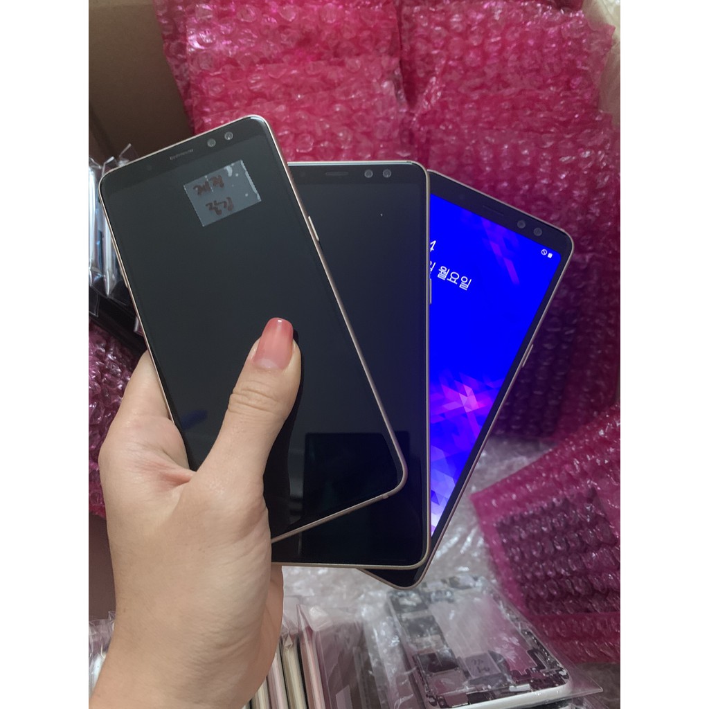 Điện Thoại Samsung Galaxy A8 - Bản 2018 (A530) - 2SIM - Ram4GB/32GB - Chơi game Mượt mà