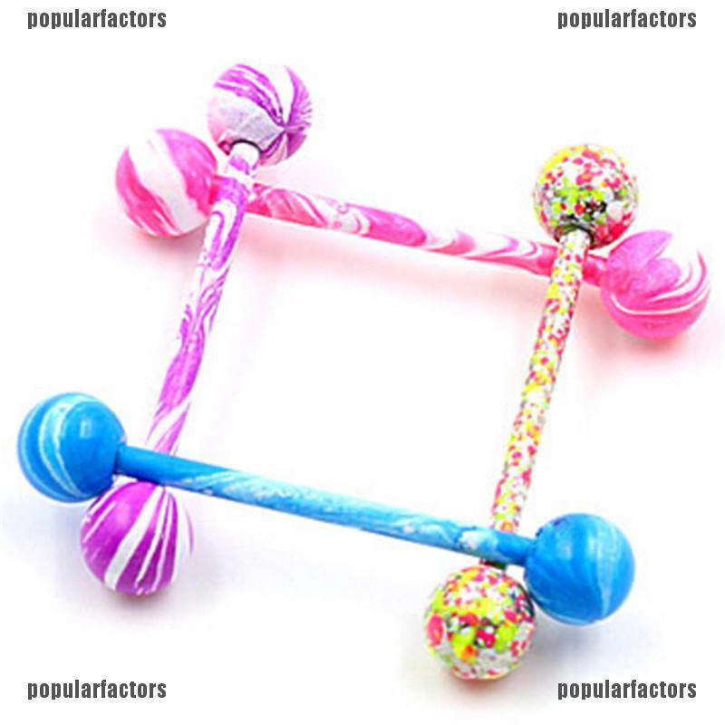 Bộ 10 Khuyên Xỏ Cơ Thể Bằng Thép Không Gỉ Cá Tính