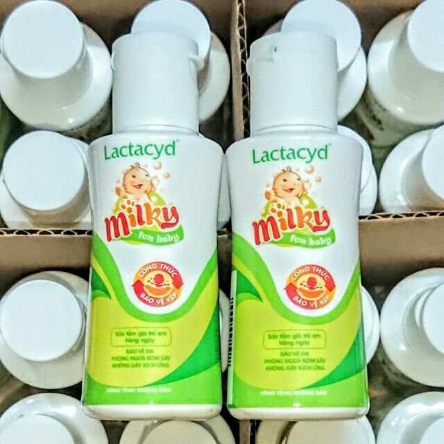 Sữa tắm gội Lactacyd Milky 60ml