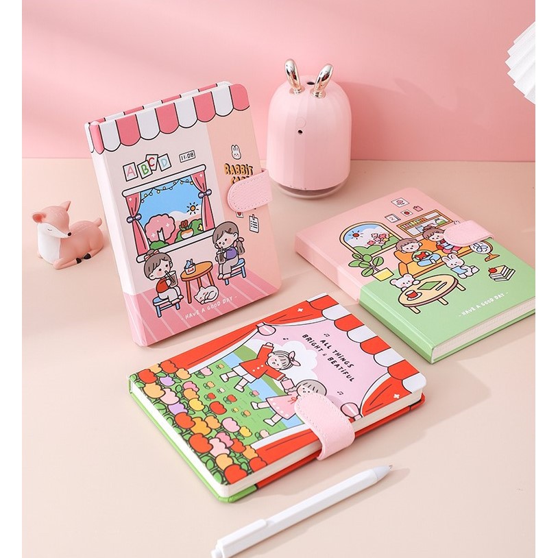 Sổ Tay Planner B6 POP UP Cute Phong Cách Nhật Bản