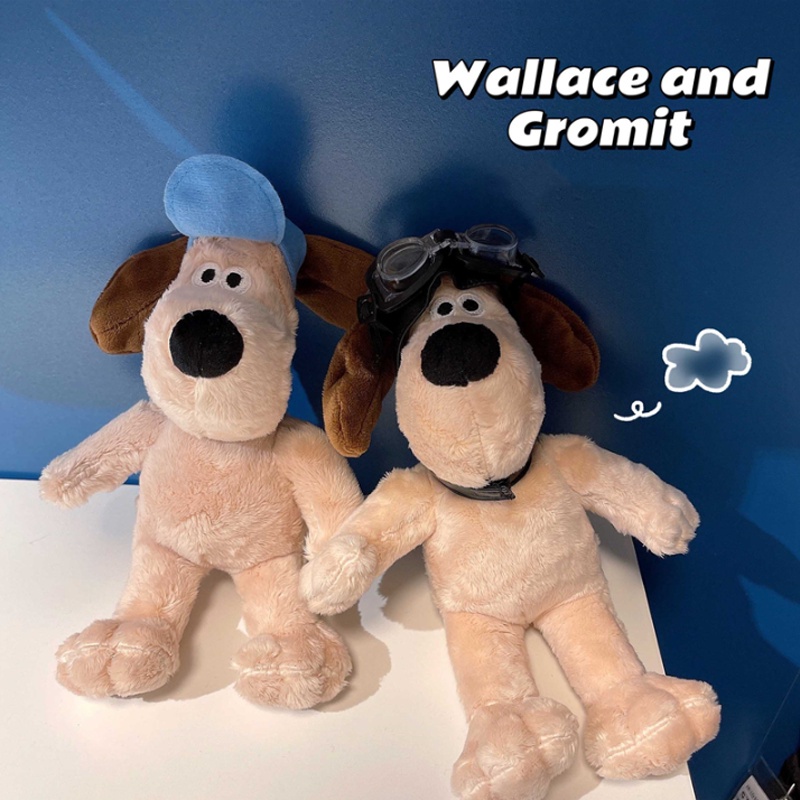Mới Thú Nhồi Bông Hình Đầu Bếp Wallace Và Gromit BBC 1989