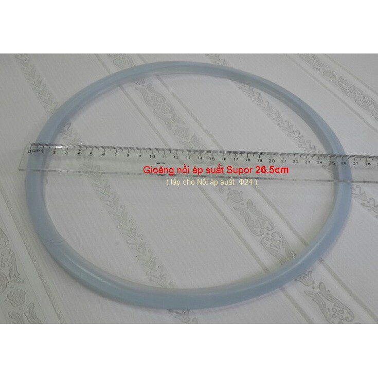 Gioăng nồi áp suất gas Supor - Zon dẹt 1 tay cầm các cỡ (roăng ga / zoăng / zoong / ron ) -giadunghn1